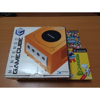 ニンテンドーゲームキューブ(ニンテンドーゲームキューブ)のニンテンドーゲームキューブ 本体 どうぶつの森e付き(家庭用ゲーム機本体)