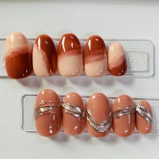 Ｎｏ．273 ジェルネイルチップ 現品(ネイルチップ)