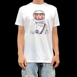 新品 ジーンシュリンプトン 宇宙服 VOGUE ファッション モデル Tシャツ(Tシャツ/カットソー(半袖/袖なし))