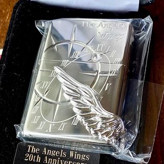 ジッポー(ZIPPO)のZippo 限定 エンジェルウィング 20周年記念 プラチナミラー ジッポー(タバコグッズ)