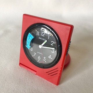 セイコー SEIKO トラベルクロック UH 701Q サイレント時計(置時計)
