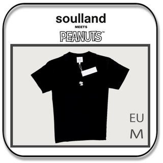 ソウルランド MEETS PEANUTS　スヌーピー Ｔシャツ　半袖　EU：Ｍ(Tシャツ/カットソー(半袖/袖なし))