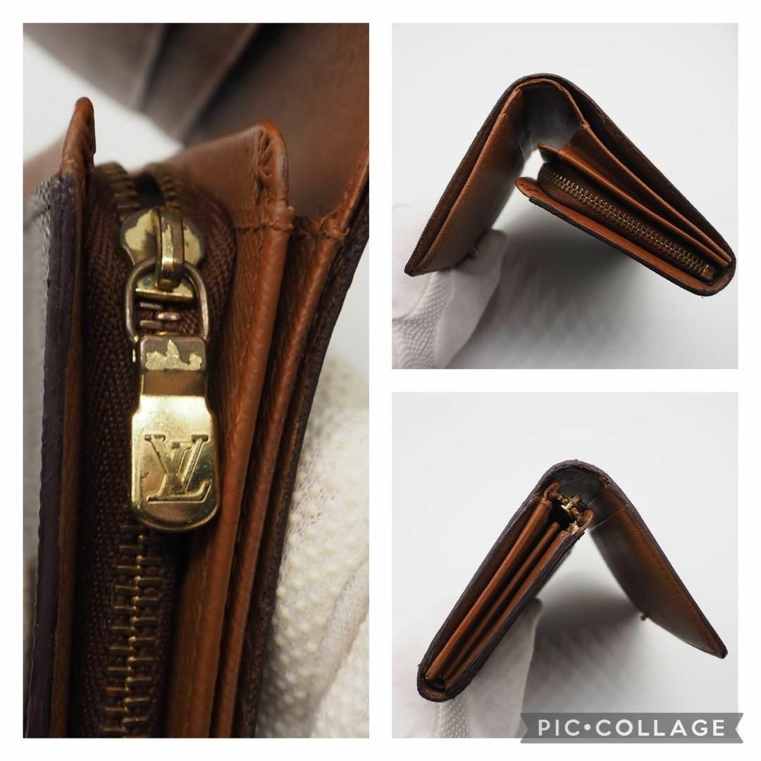 LOUIS VUITTON(ルイヴィトン)のルイ ヴィトン　トレゾール　モノグラム　二つ折り財布　財布　L字ファスナー レディースのファッション小物(財布)の商品写真