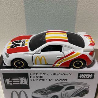 トミカ トヨタ86 マクドナルドレーシングカー チケットキャンペーン2017