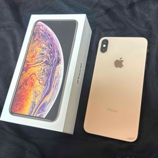 アイフォーン(iPhone)のiPhoneXS MAX 64GB docomo 本体　ピンクゴールド(スマートフォン本体)