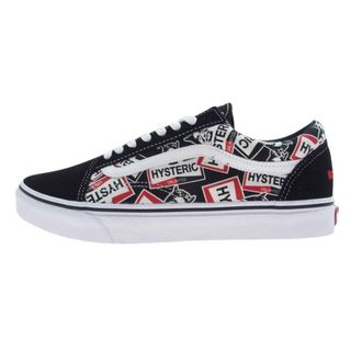 HYSTERIC GLAMOUR ヒステリックグラマー スニーカー  670925-0001 × VANS バンズ OLD SKOOL オールドスクール スニーカー マルチカラー系 27.5cm【極上美品】【中古】