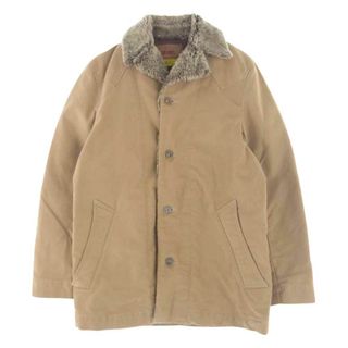 Levi's - Levi's リーバイス ジャケット 70810-46 襟ボア カバーオール ジャケット ベージュ系 M【中古】