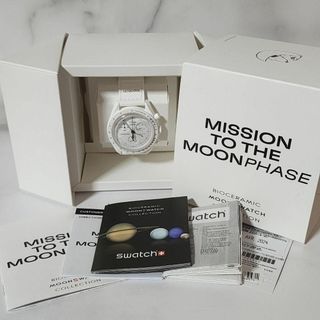 【保護シール完品】Snoopy x OMEGA x Swatchミッショントゥ