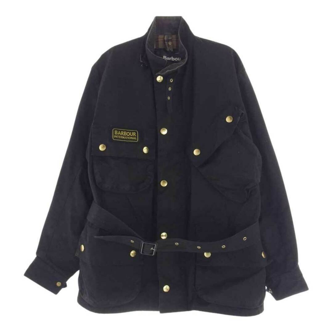 Barbour(バーブァー)のBarbour バブアー ジャケット INTERNATIONAL インターナショナル オイルド ジャケット ブラック系 38【中古】 メンズのジャケット/アウター(その他)の商品写真