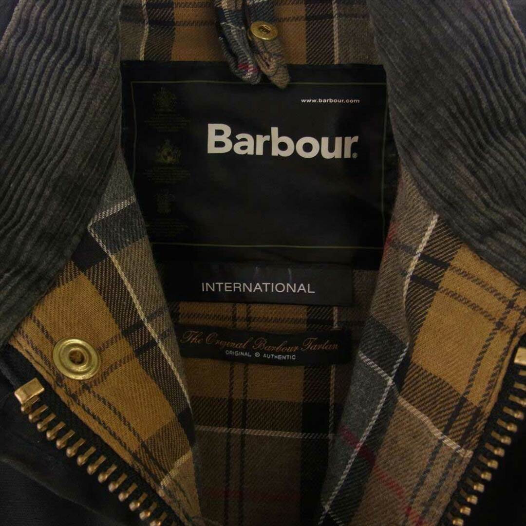 Barbour(バーブァー)のBarbour バブアー ジャケット INTERNATIONAL インターナショナル オイルド ジャケット ブラック系 38【中古】 メンズのジャケット/アウター(その他)の商品写真