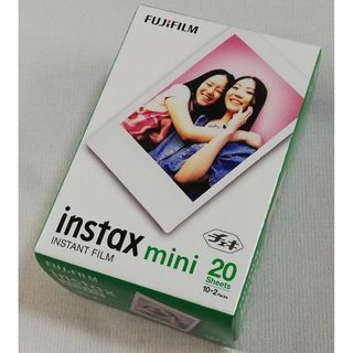 フジフイルム(富士フイルム)の新品 instax mini インスタントフィルム 10×2パック 20シート(フィルムカメラ)