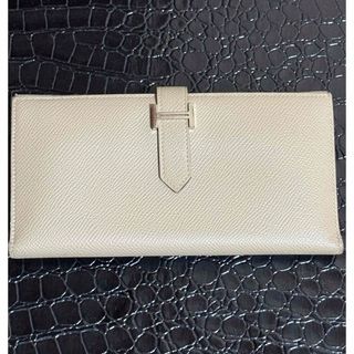 エルメス(Hermes)のHERMES エルメス べアンスフレ　ベージュ(財布)