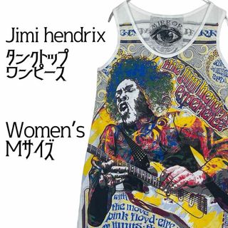 ジミ・ヘンドリックス　タンクトップ　ワンピース　Jimi Hendrix(ミニワンピース)