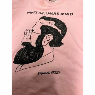 【Vintage】シングルステッチ エロT Sigmund Freud 古着 (Tシャツ/カットソー(半袖/袖なし))