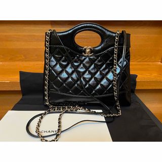 シャネル(CHANEL)のシャネル☆2024☆シャネル31ミニショッピングバッグ☆黒(ショルダーバッグ)