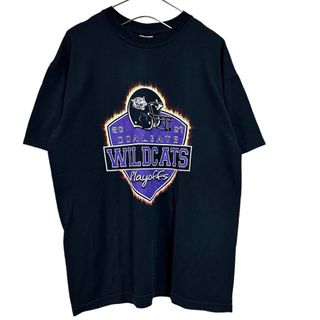 ギルタン(GILDAN)の希少 古着 "GILDAN" COALGATE WILDCATSアメフトTシャツ(Tシャツ/カットソー(半袖/袖なし))