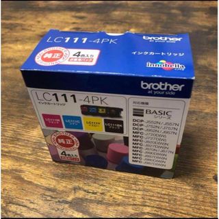 ブラザー(brother)の【新品】純正ブラザーインクLC111-4PK(PC周辺機器)