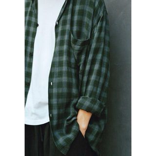 コモリ(COMOLI)のCOMOLI 20ss comoli レーヨンオープンカラーシャツ(シャツ)