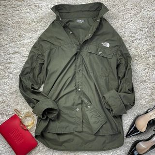 THE NORTH FACE ロングスリーブヌプシシャツ NR11961 M(ナイロンジャケット)