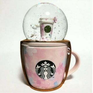 スターバックス(Starbucks)の未使用 スターバックス SAKURA 2020 スノーグローブ＆マグ 小物 雑貨(グラス/カップ)