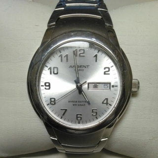 カシオ(CASIO)のカシオ アージェント メンズ デイデイト クオーツ 腕時計 ARG-114(腕時計(アナログ))