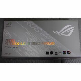 ☆新品☆ASUS 簡易水冷CPUクーラー ROG STRIX LC II 360(PCパーツ)