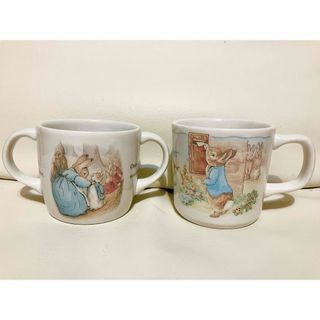 ウェッジウッド(WEDGWOOD)のピーターラビット　マグカップ　両手マグカップ　Wedgwood(グラス/カップ)