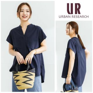 アーバンリサーチ(URBAN RESEARCH)の2023SS アーバンリサーチ ポケット付エアリーシャツ(Tシャツ/カットソー(半袖/袖なし))