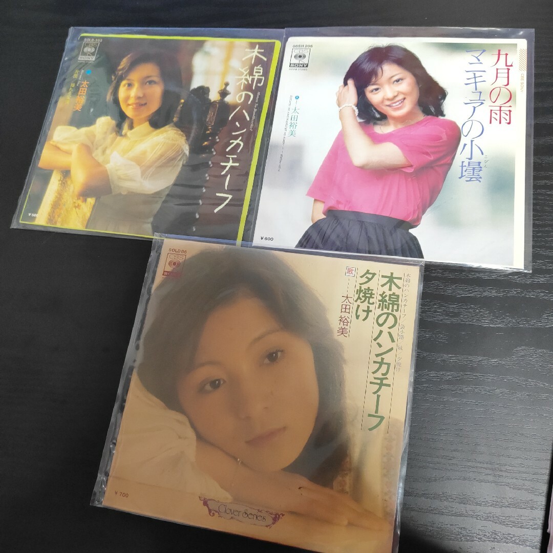 【3枚セット】太田裕美　レコードセット エンタメ/ホビーのCD(ポップス/ロック(邦楽))の商品写真