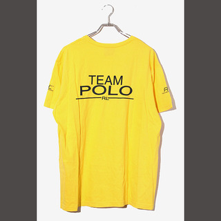 ポロスポーツ TEAM POLO コットン 半袖Tシャツ M イエロー(Tシャツ/カットソー(半袖/袖なし))