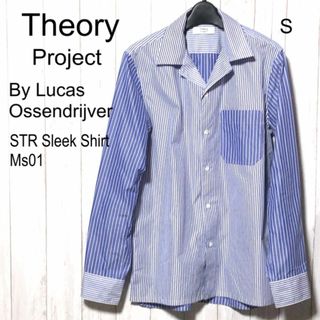 theory - セオリープロジェクト シャツ S/Theory Project ストライプ