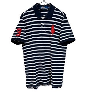 90s 希少 "Polo Ralph Lauren" ビッグポニー ポロシャツ