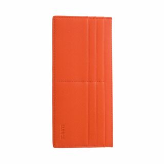 【色: オレンジ】[EUNICE] 長財布レディース 薄型財布 極薄 RFID (その他)