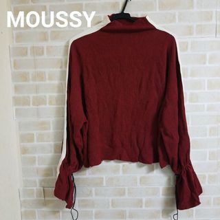 MOUSSY ラインデザインセーター