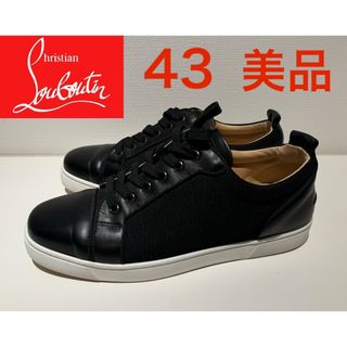 クリスチャンルブタン(Christian Louboutin)の美品❗️CHRISTIAN LOUBOUTIN Junior Orlatブラック(スニーカー)