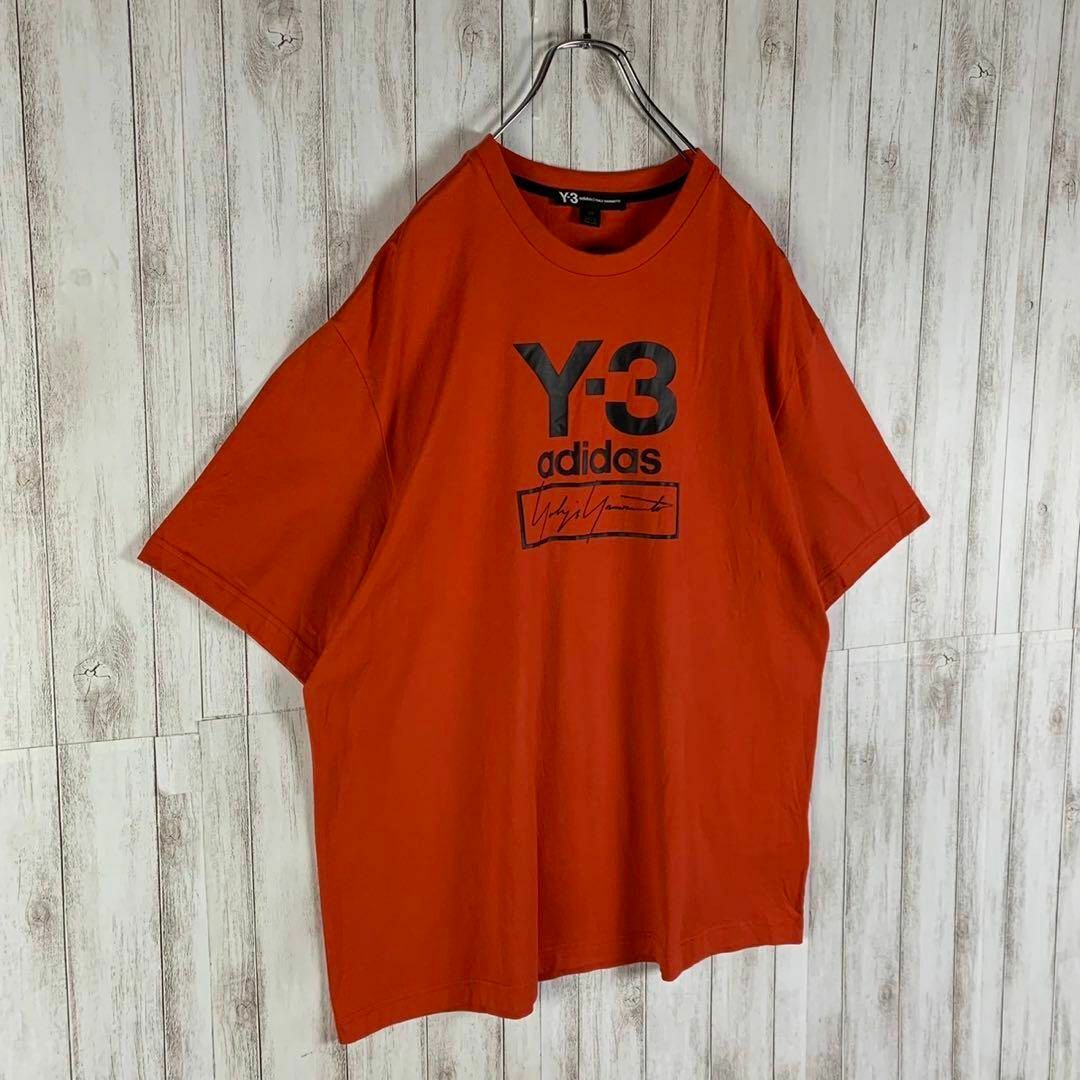 Y-3(ワイスリー)の【超希少カラー】Y-3 ワイスリー センターロゴ L 入手困難 Tシャツ メンズのトップス(Tシャツ/カットソー(半袖/袖なし))の商品写真