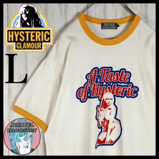 ヒステリックグラマー(HYSTERIC GLAMOUR)の【超絶人気モデル】ヒステリックグラマー ヒスガール 即完売 希少 リンガーシャツ(Tシャツ/カットソー(半袖/袖なし))