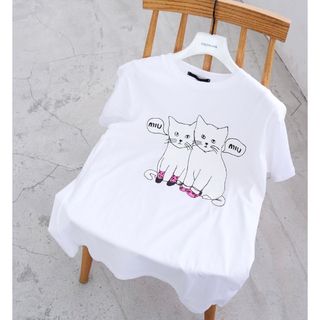 DRESSLAVE - ドレスレイブ　Tシャツ　BLACK SCORE   MEW CATS tee