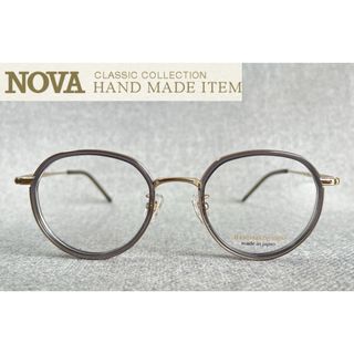 新品未使用「NOVA HAND MADE ITEM」ヘキサゴン H-3116-3(サングラス/メガネ)