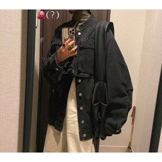 many way denim jacket (unisex)(テーラードジャケット)