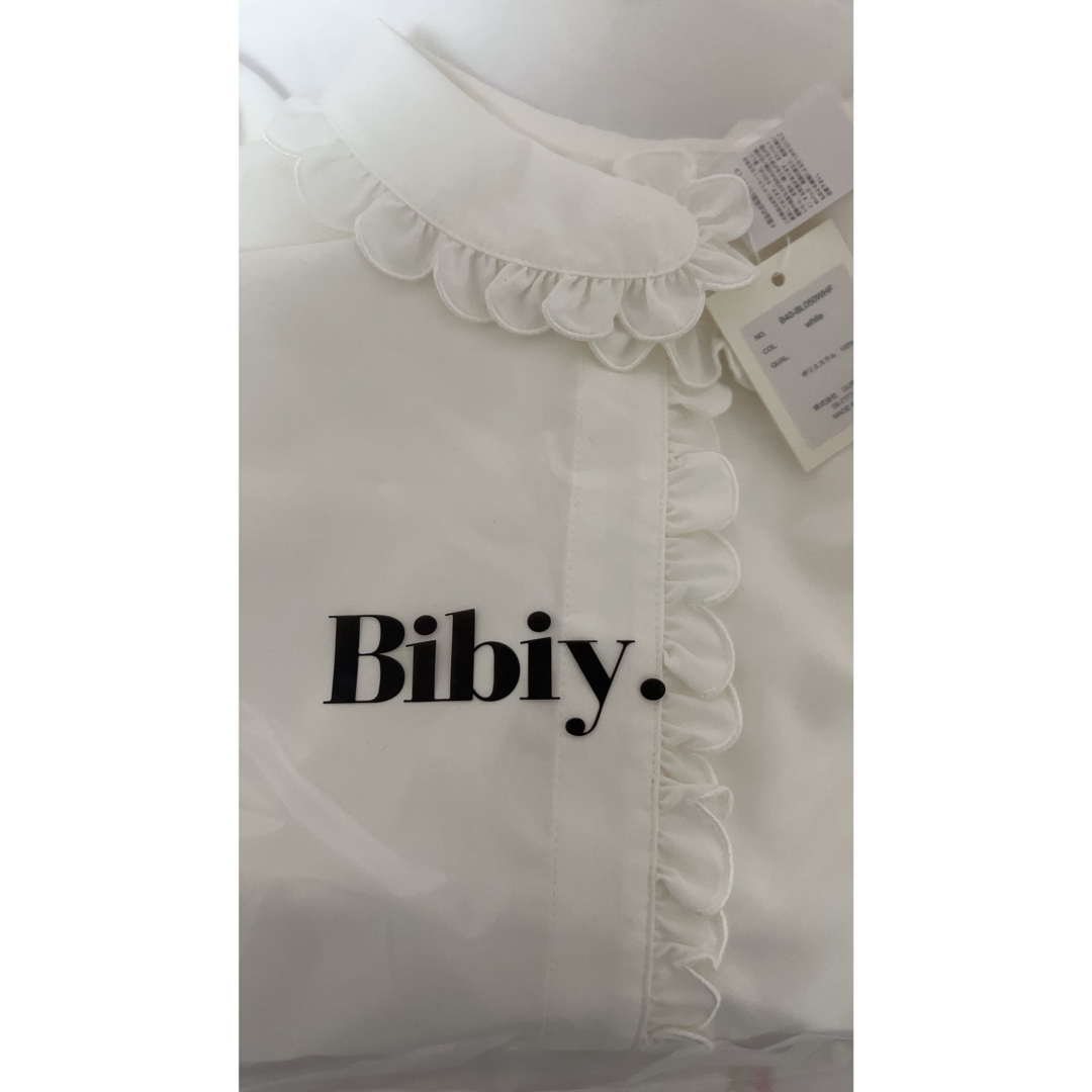 新品未使用　bibiy MELINDA BLOUSE レディースのトップス(シャツ/ブラウス(長袖/七分))の商品写真