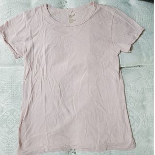 ムジルシリョウヒン(MUJI (無印良品))の【無印良品】 カットソー ピンク M レディース(Tシャツ(半袖/袖なし))