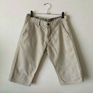 メンズ ハーフパンツ ショートパンツ ベージュ(ショートパンツ)