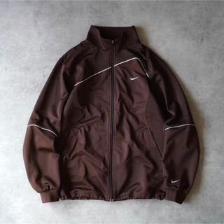 ナイキ(NIKE)の00s OLD NIKE トラックジャケット ジャージ ブラウン(ジャージ)