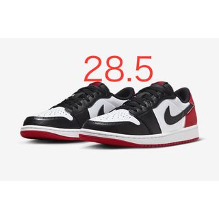 ナイキ(NIKE)の28.5 Nike Air Jordan 1 Retro Low ブラック トゥ(スニーカー)