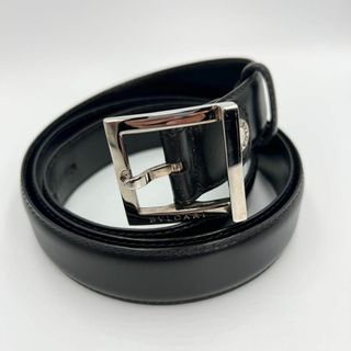 ブルガリ(BVLGARI)の【大人気】美品 BVLGARI ブルガリ ベルト レザー ブラック(ベルト)