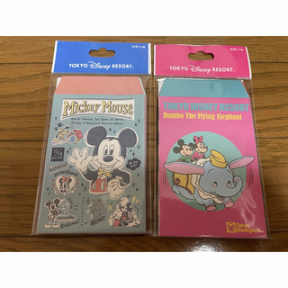 ディズニー(Disney)のディズニー封筒セット(ノート/メモ帳/ふせん)