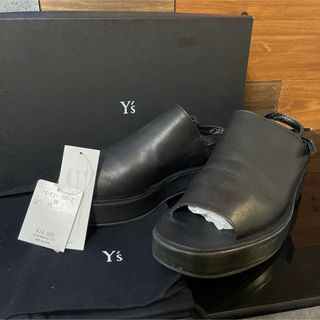 ワイズ(Y's)の定価74,800円 箱付き Y's Yohji yamamoto レザーサンダル(その他)