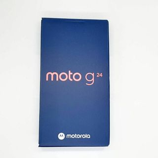 ANDROID - 新品未開封 SIMフリー MOTOROLA moto g24 マットチャコール 