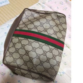 グッチ(Gucci)のグッチ　GUCCI　オールド　クラッチバッグ　シェリーライン　メンズ　レディース(クラッチバッグ)